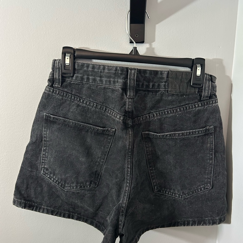 Cotton On Charcoal Jean Shorts - Picture 3 of 3